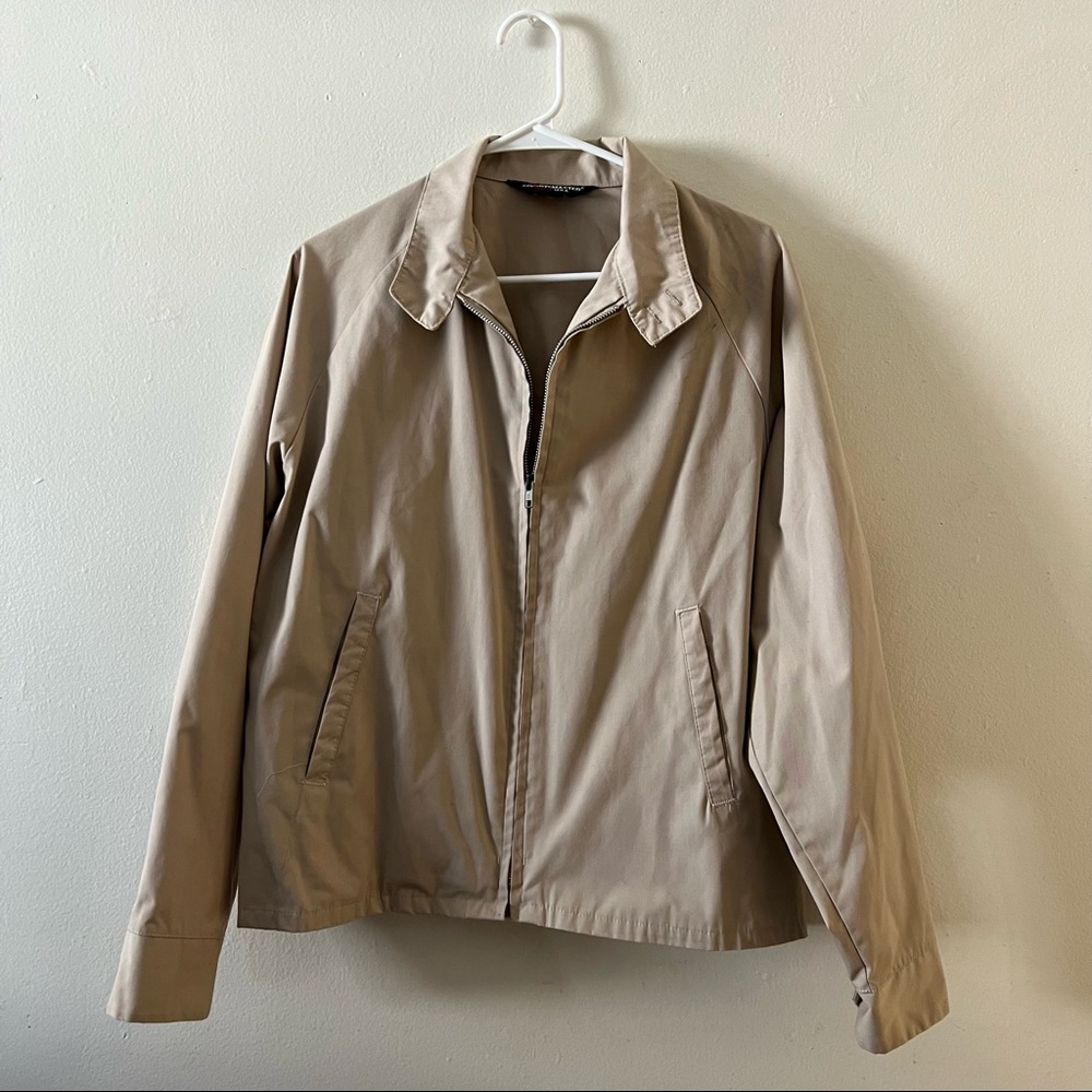 Vintage Sports Master Bomber // Beige // Size Unknown